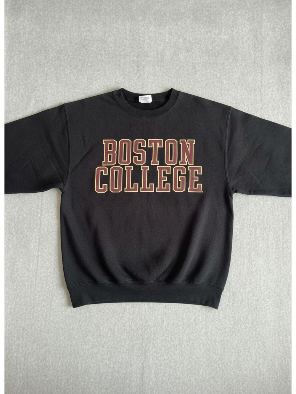 Champion Boston College Black Crewneck Sweatshirt Size S